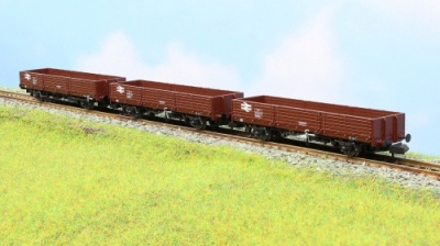 Rapido 956002 N Gauge OAA Wagon Pack Bauxite